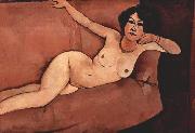 Akt auf Sofa, Amedeo Modigliani